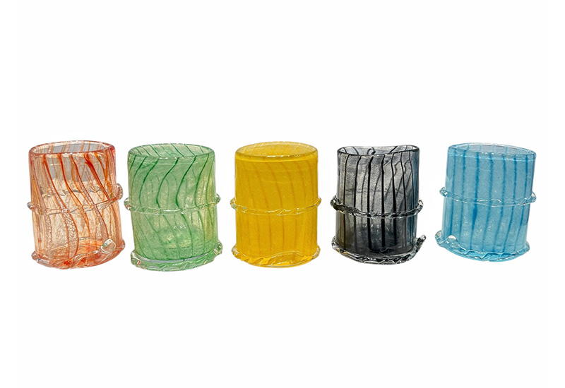 五色竹影(5色) 花瓶花器